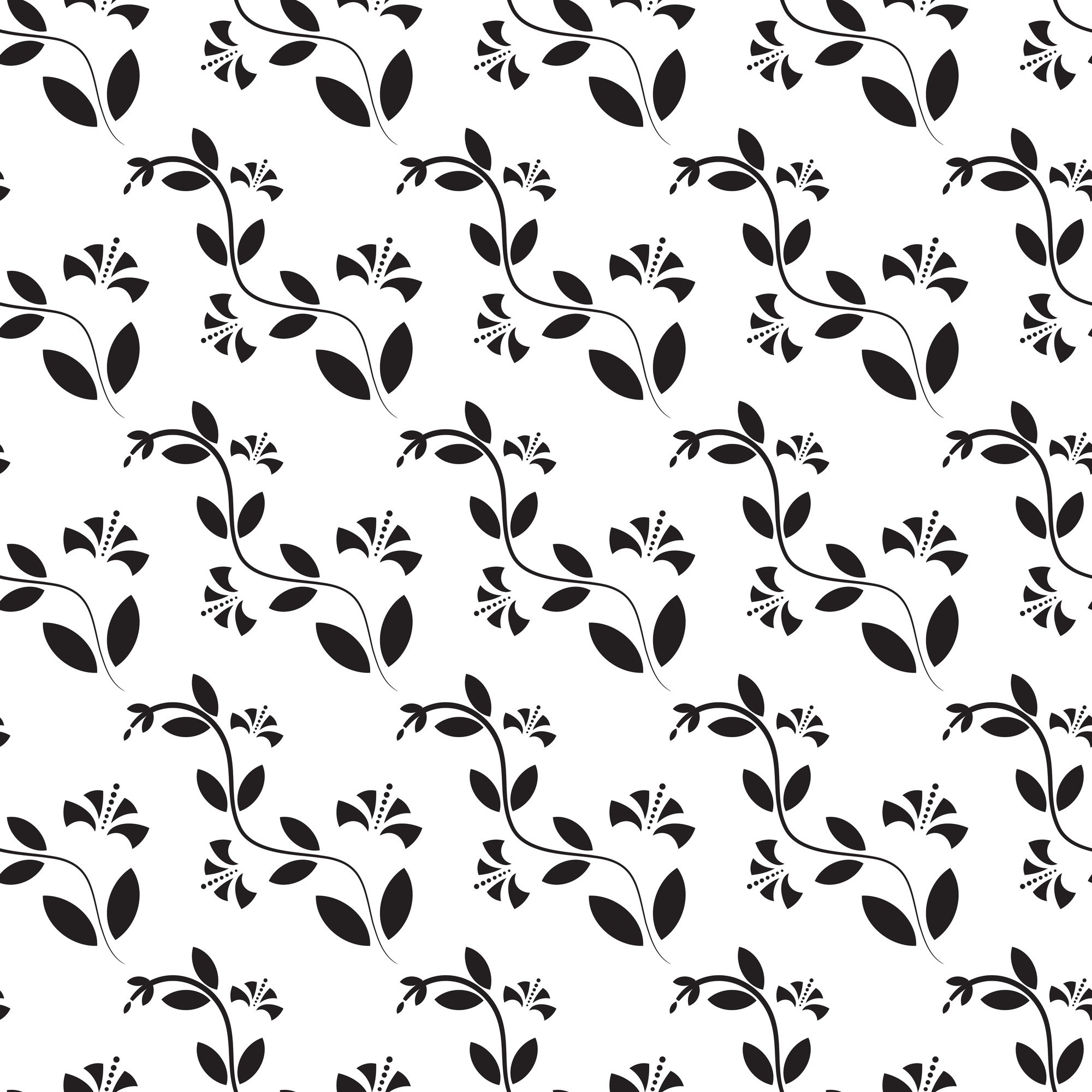 Flower Seamless Pattern Background